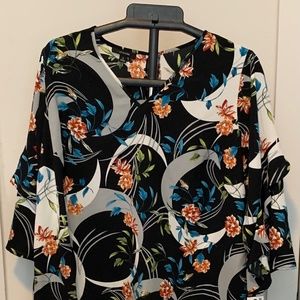 Alfani Floral Blouse